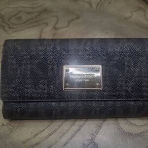 Michael Kors Monogram Brown Wallet